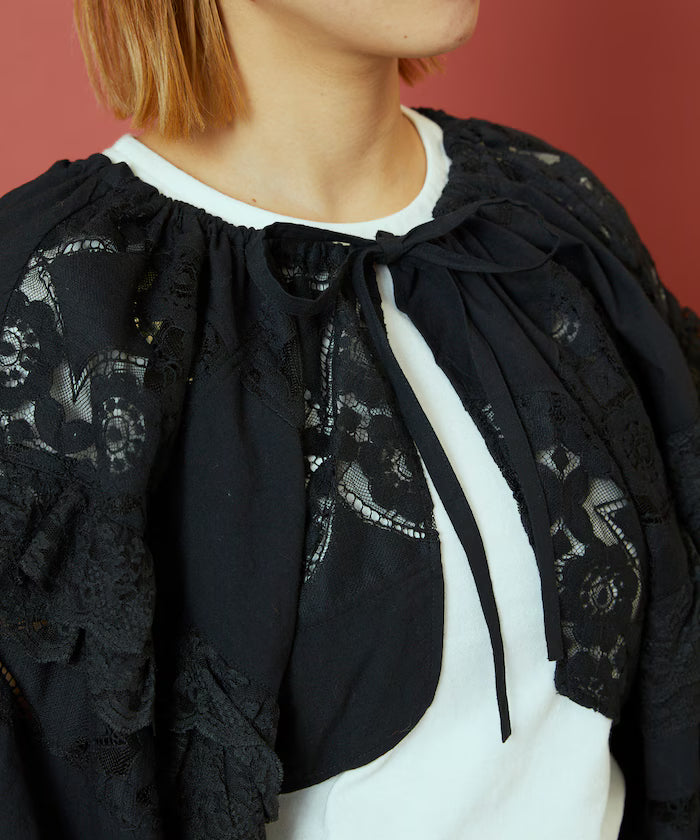 2WAY Lace Bolero & Chaps Pants