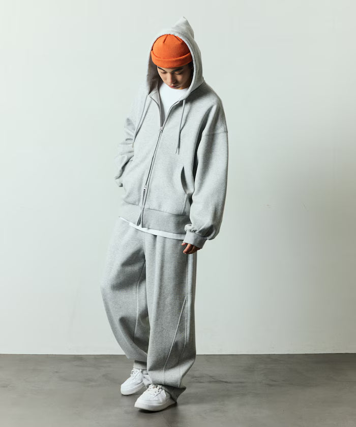 Relaxed Fit Bonding Zip-Up Parker [Limited Edition]