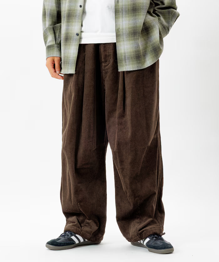 Wide Silhouette Corduroy Military Circus Pants / Snow Pants 【Limited Edition】