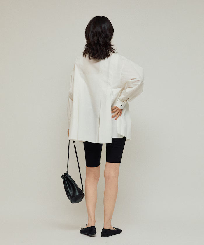 Box Stack Balloon Sleeve Long Sleeve Shirt