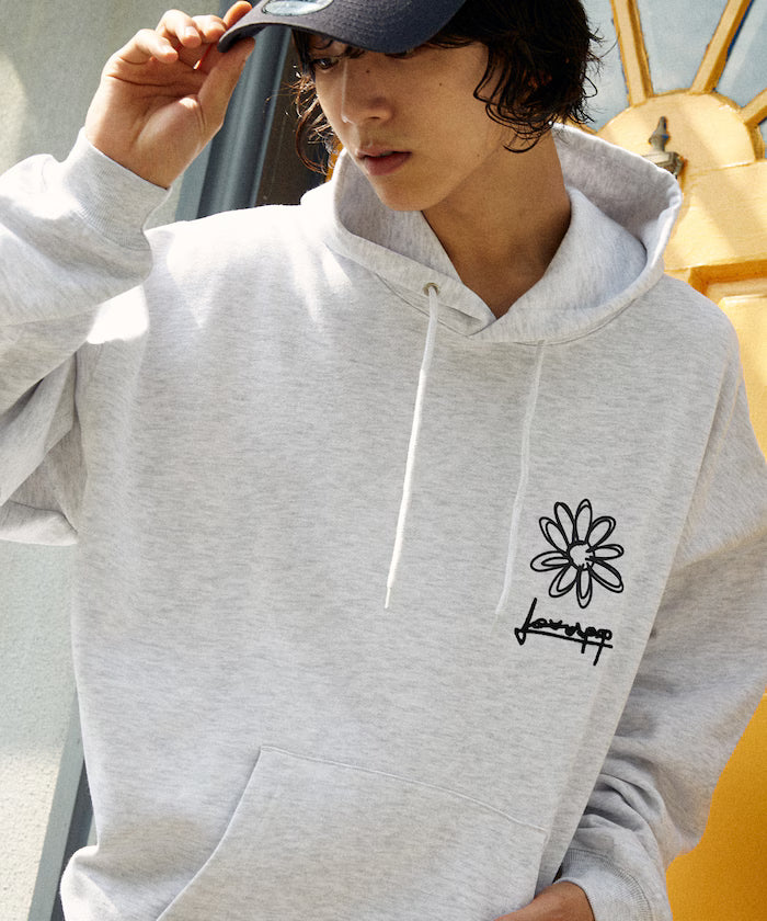 LOVE POP STUDIO FLOWER GRAPHIC HOODIE【Limited Edition】