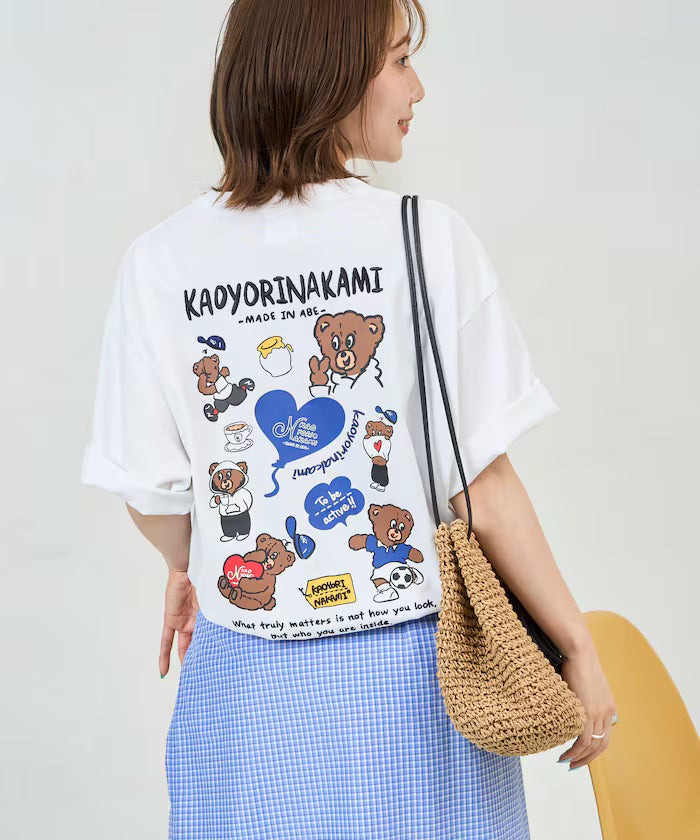[May 22 12:00 Sales Start] kaoyorinakami × FREAK'S STORE / Kaoyorinakami Special Edition Random Bear Tee