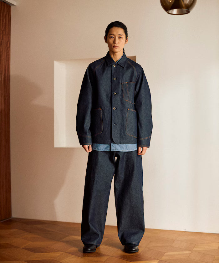 [Made in Japan] JAPAN DENIM WIDE 5PKT PANTS