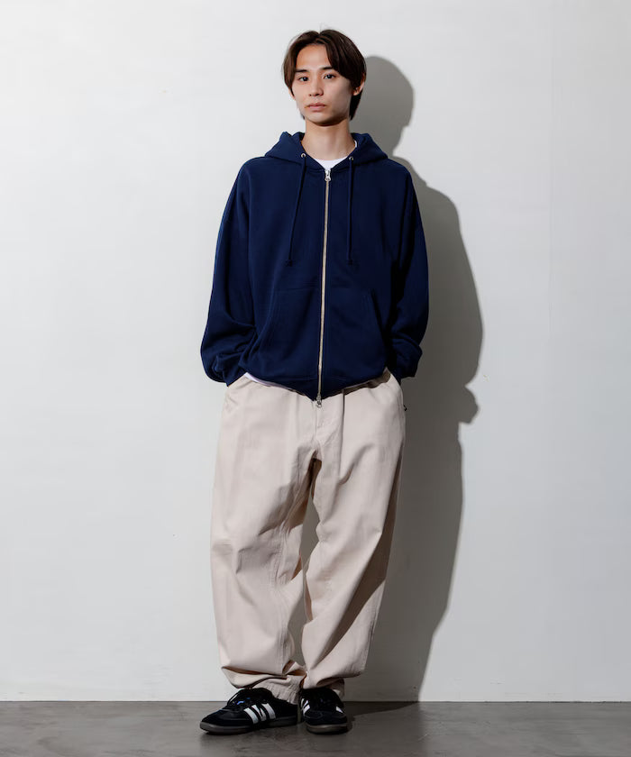 Relaxed Fit Zip-Up Hoodie 【Limited Edition】
