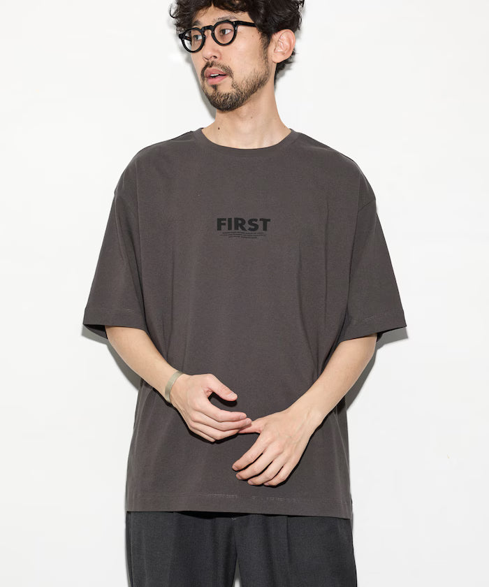 6 Ounce Front Logo Print Crew Neck T-Shirt / Back Print T-Shirt PRINT FRESH FIRST