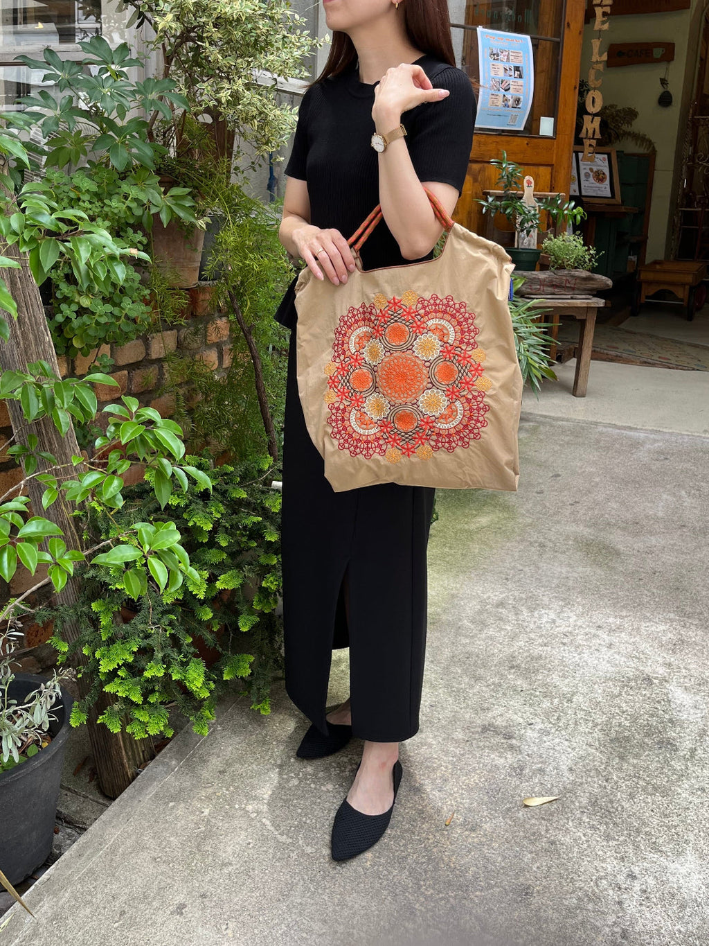 Flower Lace #108TAN-301086 - Tan