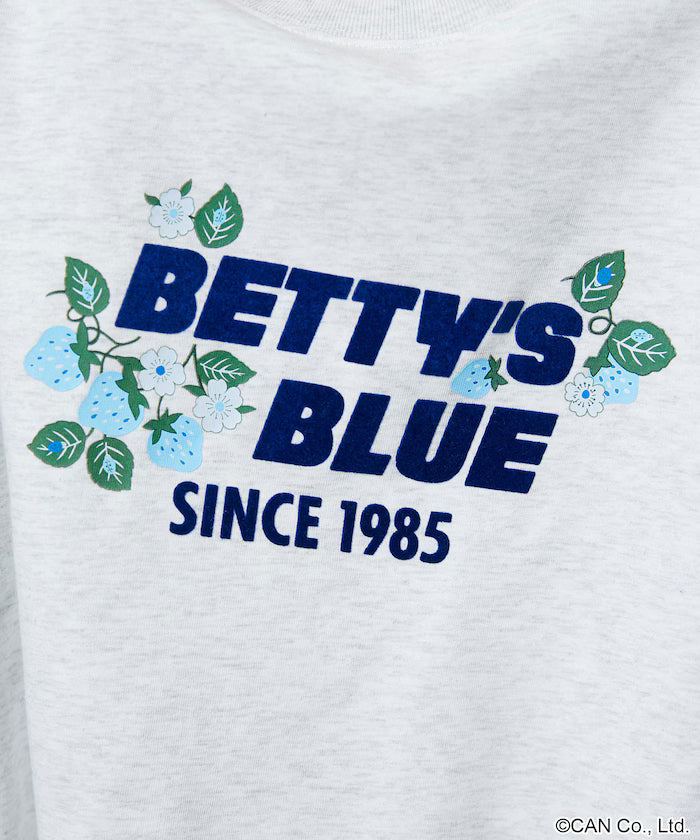 BETTY'S BLUE Flock Logo T-Shirt Limited Edition