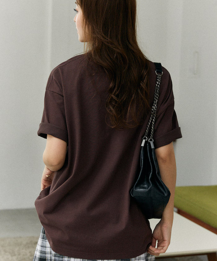 <Functional Material> Bad Mood Dog Print T-Shirt Limited Edition