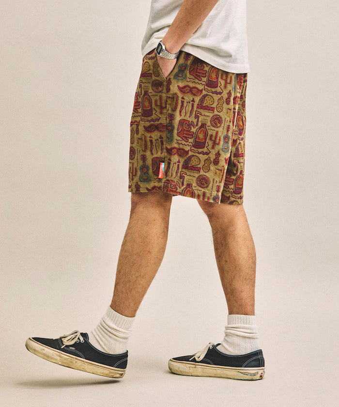 FREAK'S STORE for BEACH & FES Summer Corduroy Easy Shorts