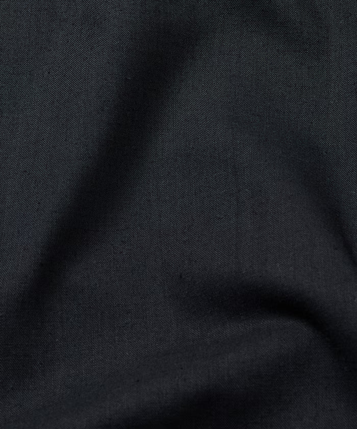 Relax Fit Relax Fit Linen Mix Polo Collar Shirt [Limited Edition]