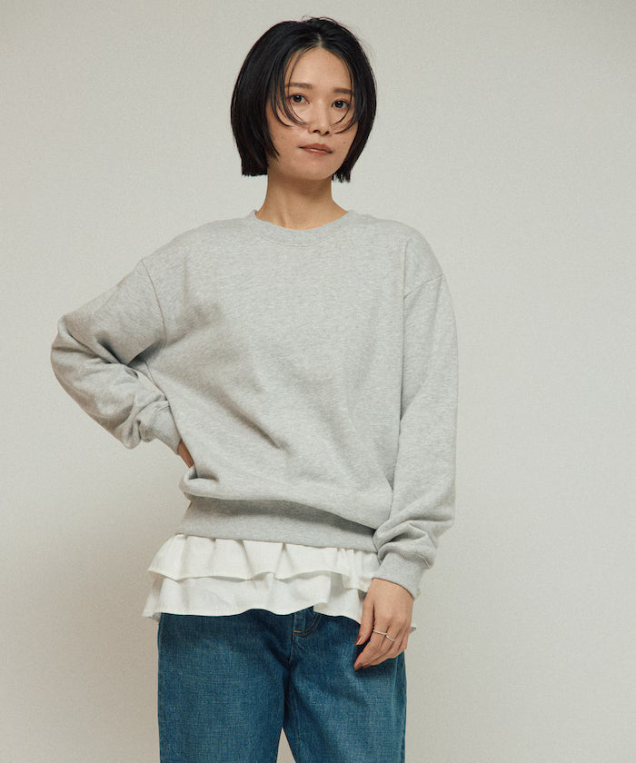 Organic Cotton Multiway Color Sweat / Back毛 Sweat / Set Item