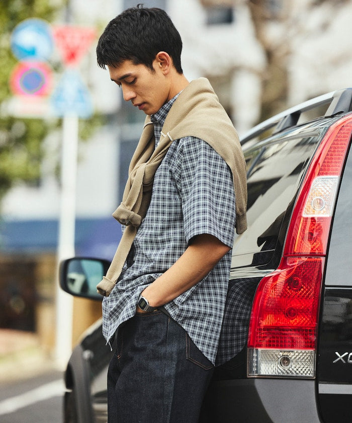 AIRDRY HIGH TECHYARN high-performance material oxford button-down shirt short sleeve moisture-wicking quick-dry