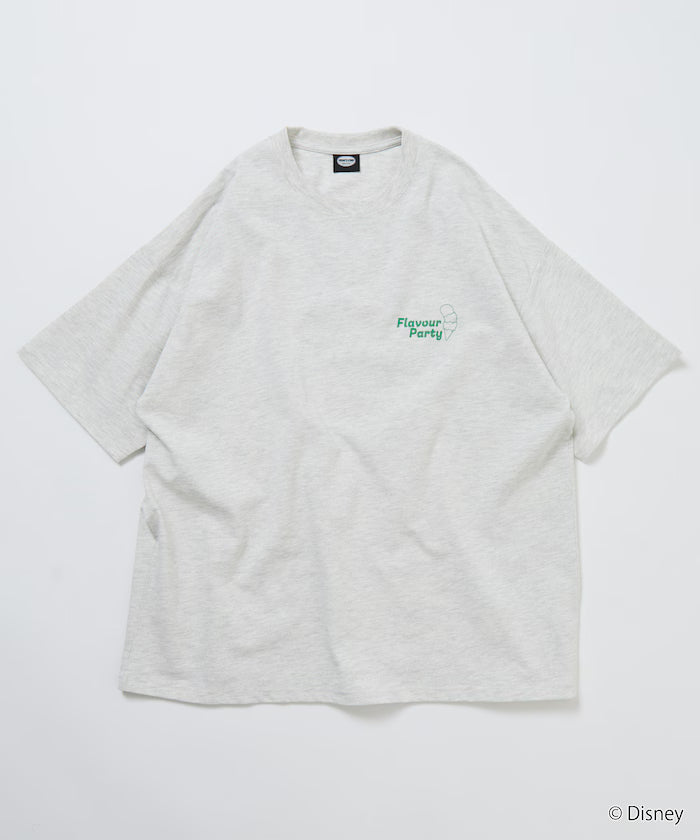 DISNEY Mickey Mouse Exclusive Big Silhouette Back Print T-Shirt / HAVE FUN 【Limited Edition】