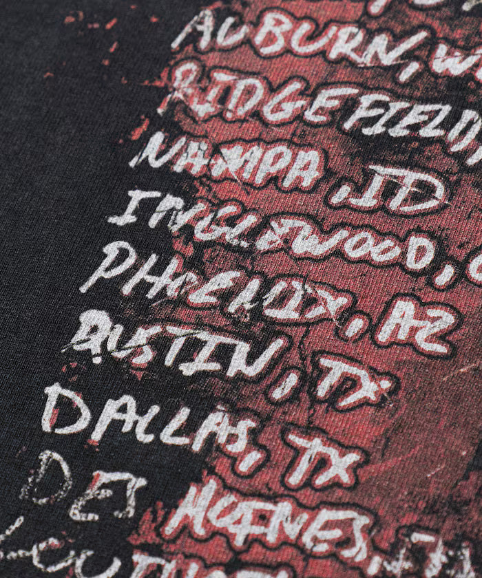 【EXCLUSIVE】Vintage-like Slipknot Back Print T-shirt / Slipknot