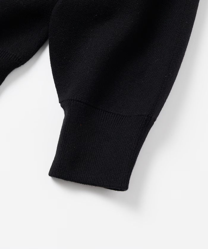 Relax Fit Relax Fit Sweat-like Knit Crew Neck Snap Cardigan [Limited Edition]