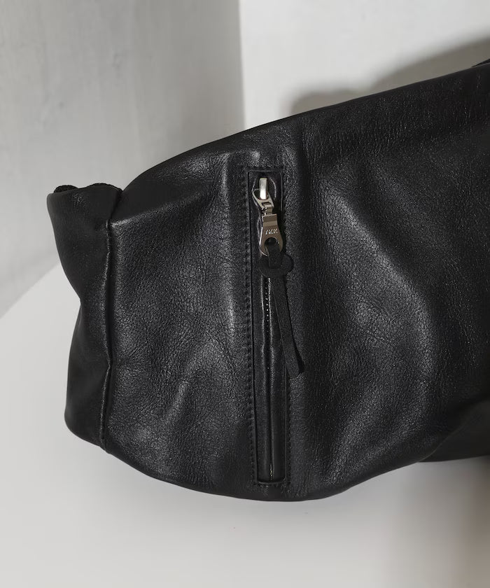 Leather Crossbody Sling Bag / Leather Sling Bag / Cowhide / Water-Repellent Leather