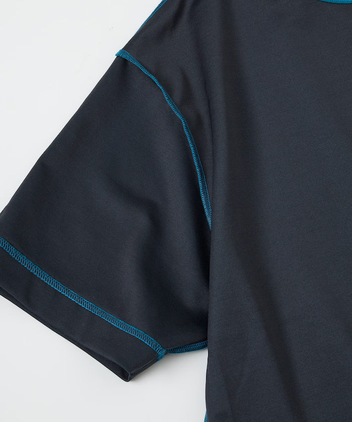 Relaxed Fit Reversible Cardboard Short Sleeve T-Shirt / Color Design