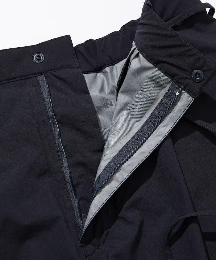 2.5Layer 1 tuck wide tapered shell pants