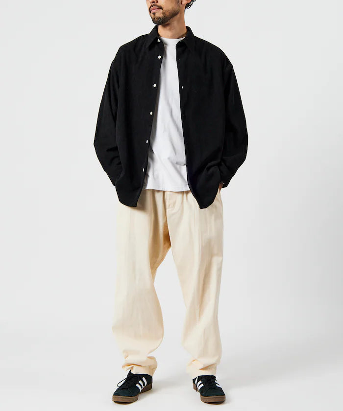 Relax Fit Relaxed Fit Corduroy Regular Collar Shirt [Limited Edition]