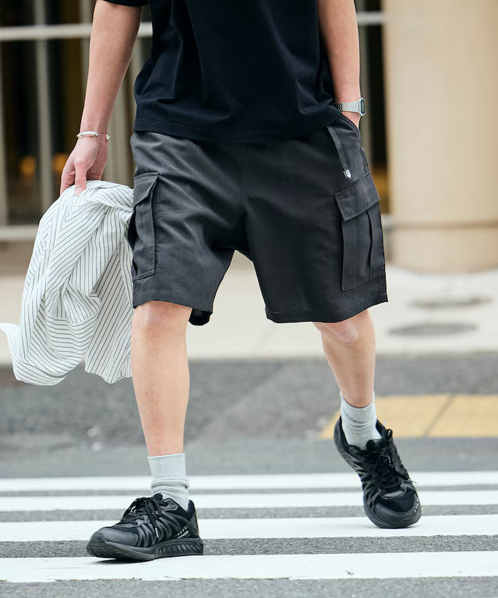 AiRide/Pocketable Climbing Cargo Shorts/Quick Dry/UV Cut [Limited Release]
