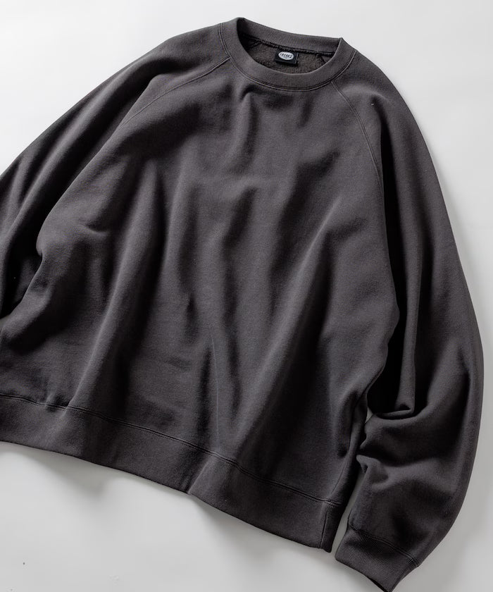 12oz Heavyweight Big Silhouette Raglan Sleeve Crew Neck Sweatshirt 【Limited Edition】