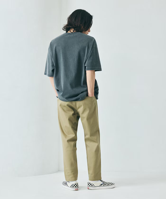 Basic Silhouette Stretch Easy Tapered Pants 【Limited Release】