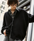 Color Knit Cardigan [Limited Edition] - Black