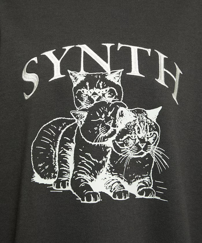 SYNTH Cat Fleece Lined Sweatshirt Limited Edition