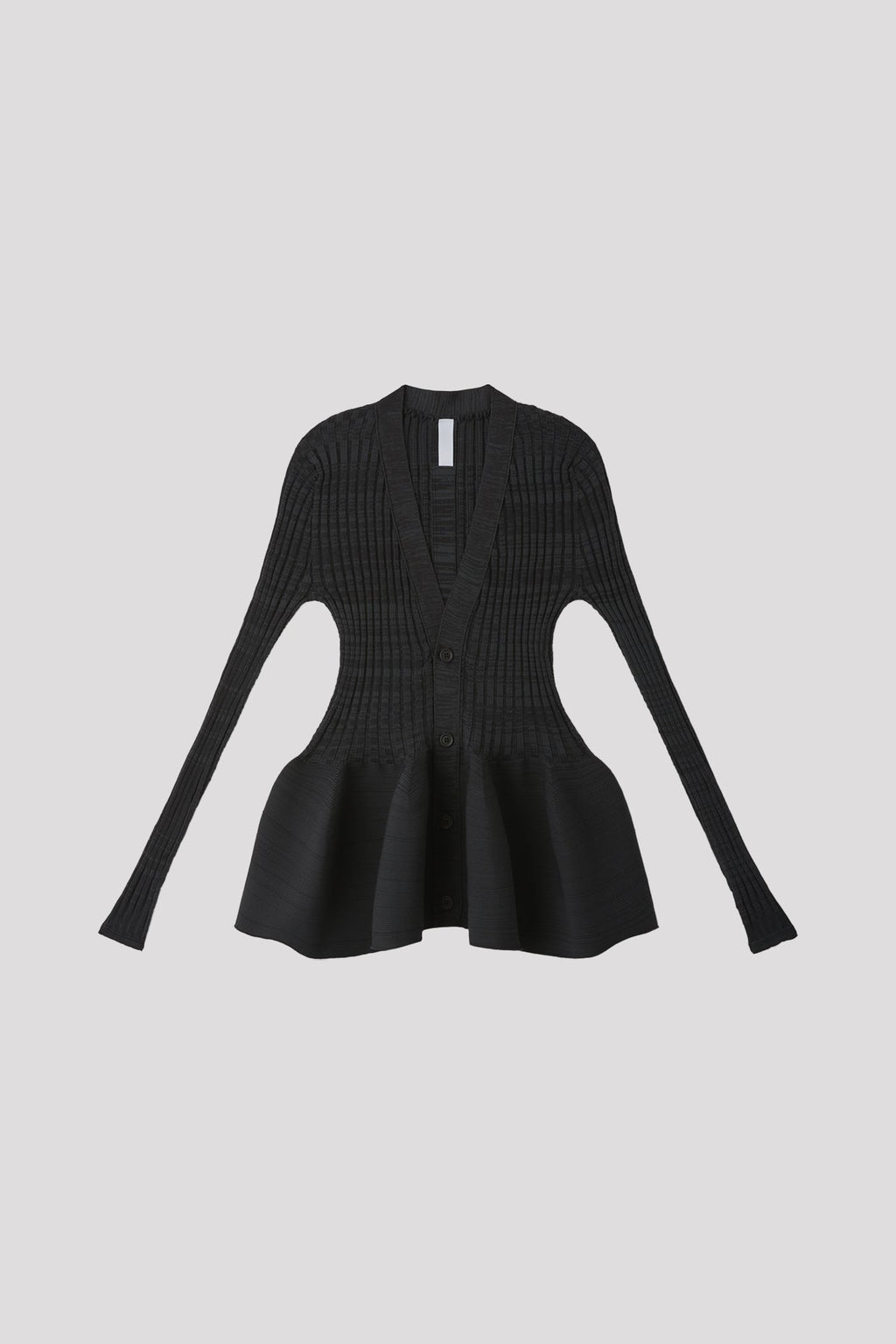 POTTERY CARDIGAN - SHADOW GRAY-BLACK