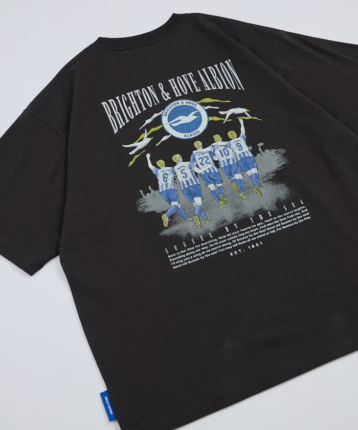 [Release on 5/22 12:00~] BHA SEAGULLS MATCHDAY GRAPHIC T - Charcoal Gray