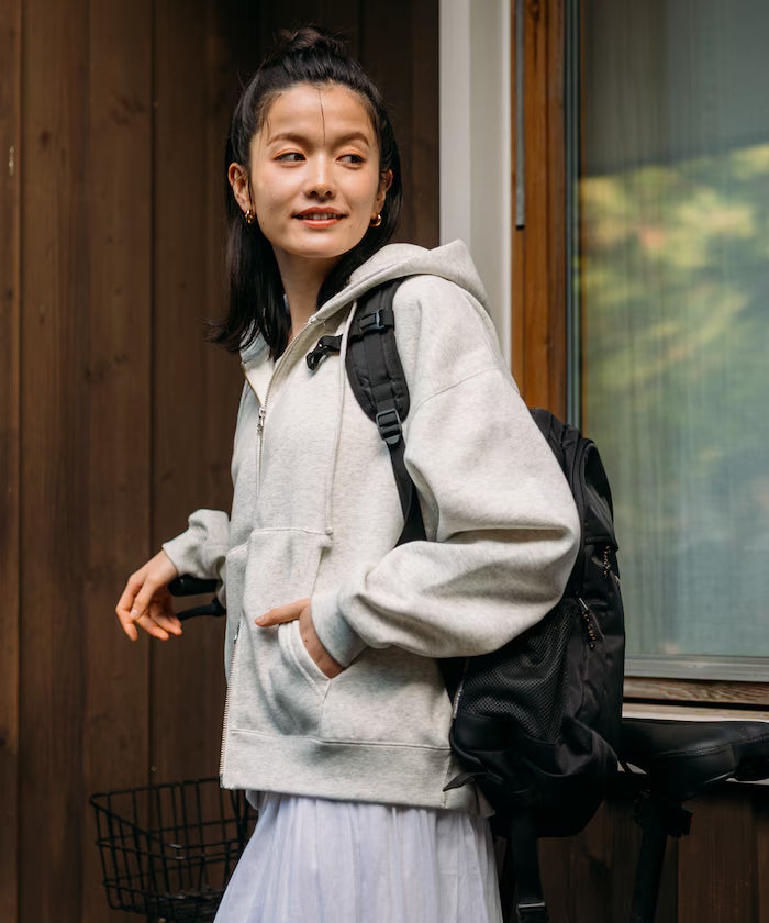 Relaxed Fit Zip-Up Hoodie 【Limited Edition】