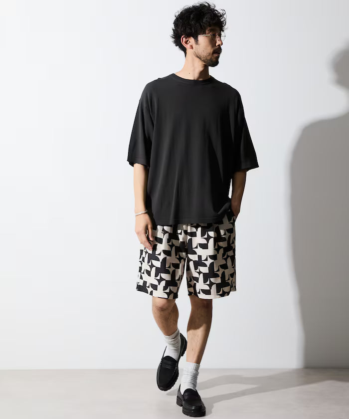 Pattern Easy Shorts / All-over Print Short Pants / Compatible with Setup