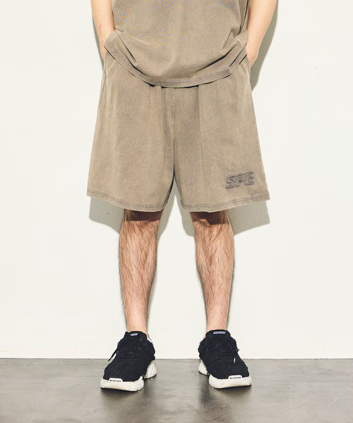 【May 29, 12:00 Release】SPECIAL OTHERS × FREAK'S STORE Vintage-Like Damage Logo Easy Shorts