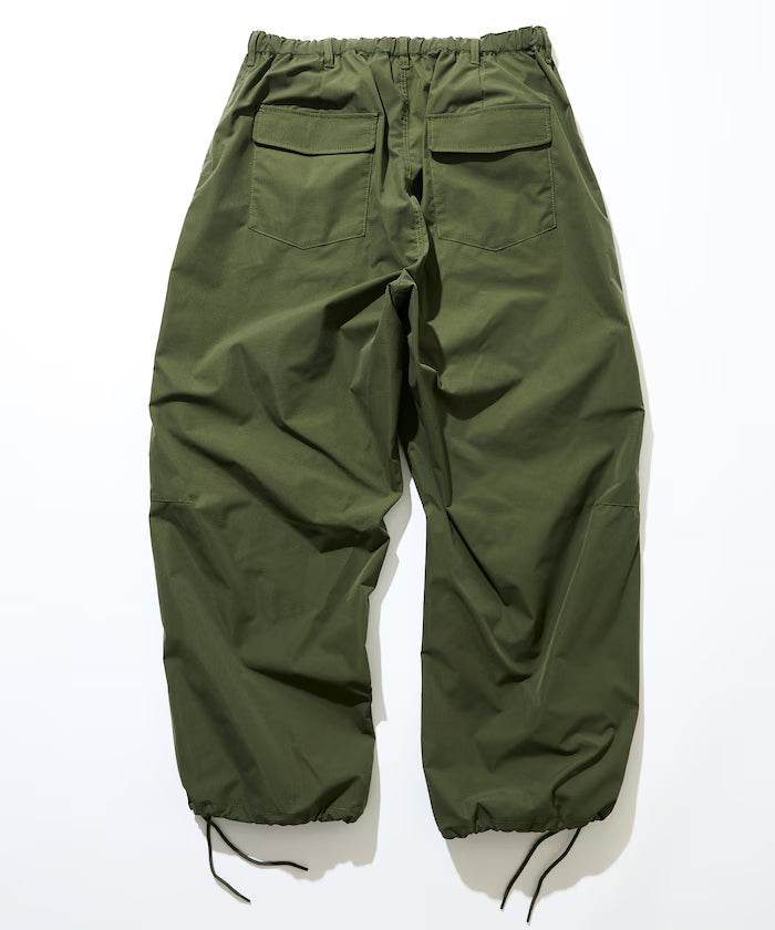 Quick Dry Fabric Wide Silhouette Poly Rip Cross Military Helicrew Pants/UV Cut/Quick Dry 【Limited Edition】