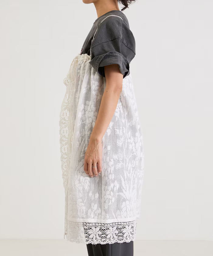 2WAY Lace Camidress & Lace Layered Skirt