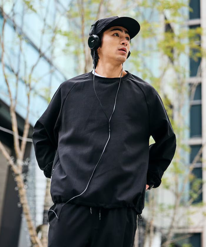 AiRide/Air Ride Relax Fit Raglan Long Sleeve Pullover/Pocketable/Quick Dry/UV Cut [Limited Edition]