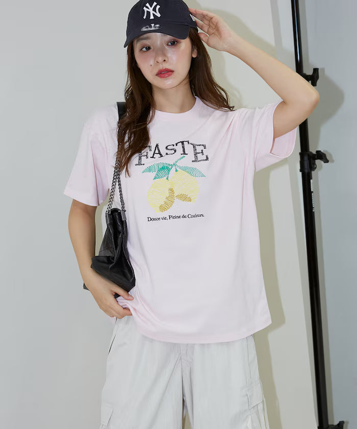Lemon Embroidery T-shirt Limited Edition