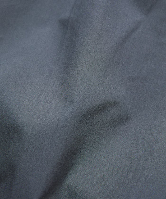 Wide silhouette spindle regular collar short sleeve shirt / hem code [limited edition]