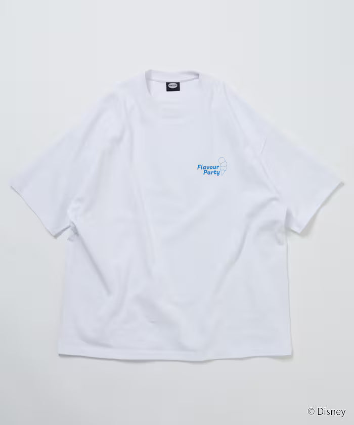 DISNEY Mickey Mouse Exclusive Big Silhouette Back Print T-Shirt / HAVE FUN 【Limited Edition】