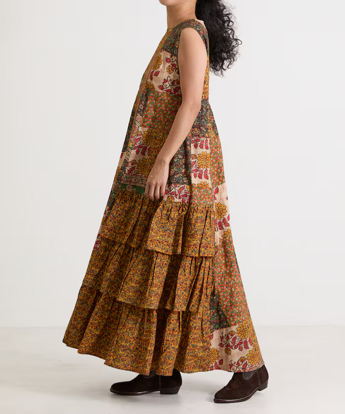 Asymmetrical Tiered Dress