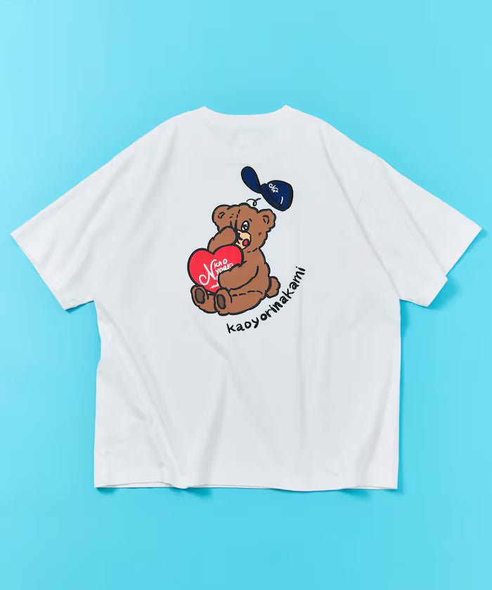 [Sales start on May 22, 12:00] kaoyorinakami × FREAK'S STORE/ Kaoyorinakami exclusive Swary Punch Bear Tee