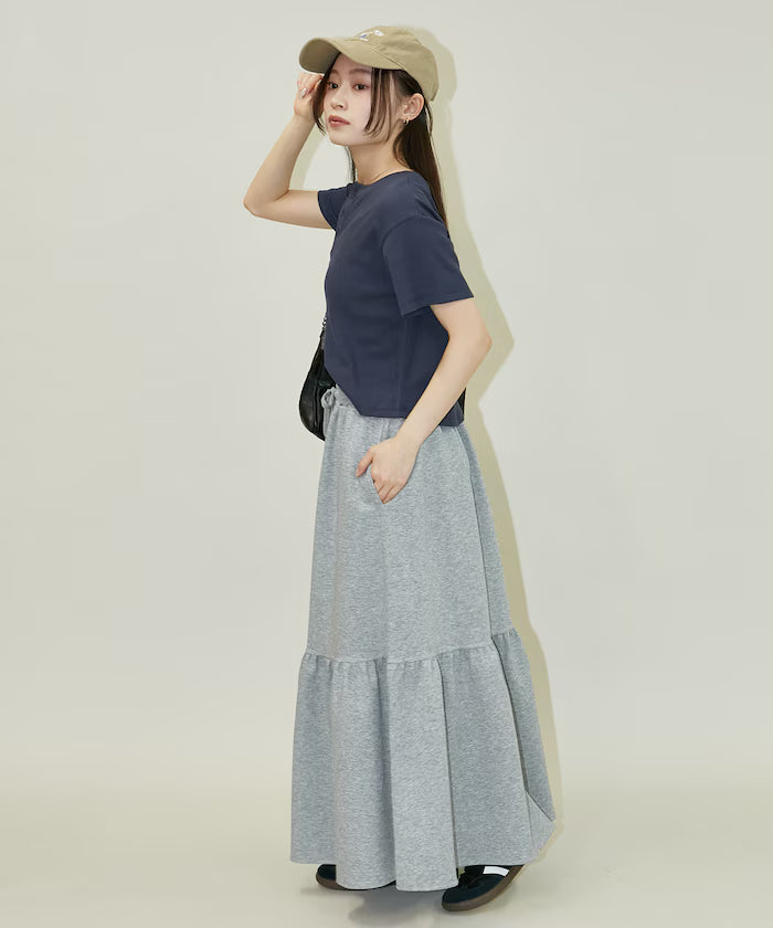 Ponte Tiered Skirt Limited Edition