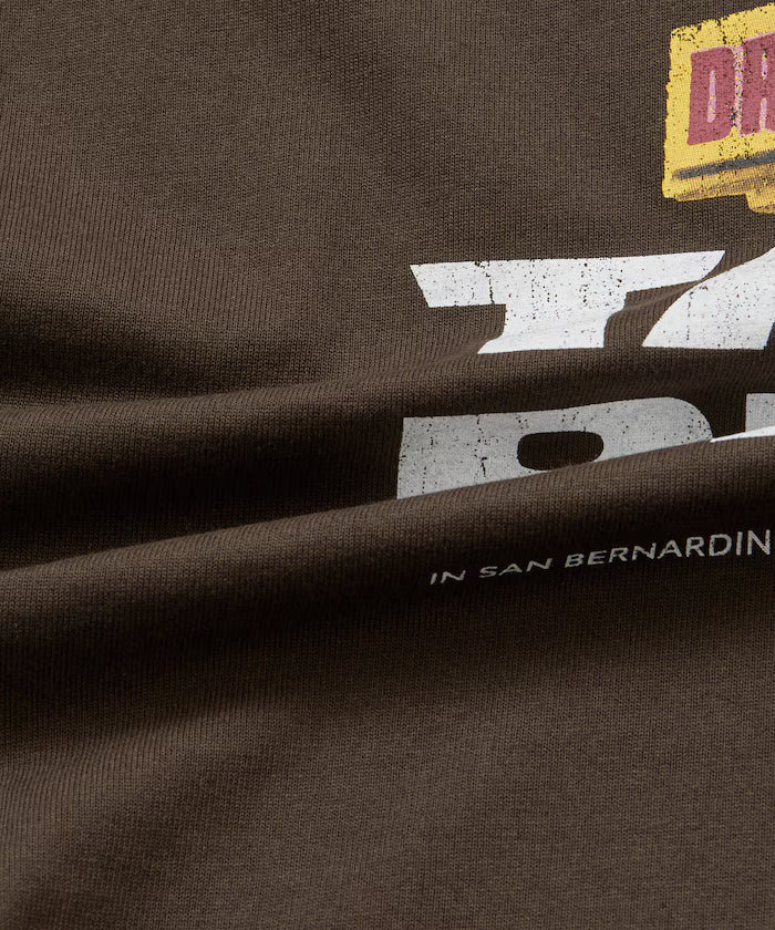 Limited Edition TACOBELL×FREAK'S STORE Exclusive Big Silhouette Back Print Crew Neck T-Shirt
