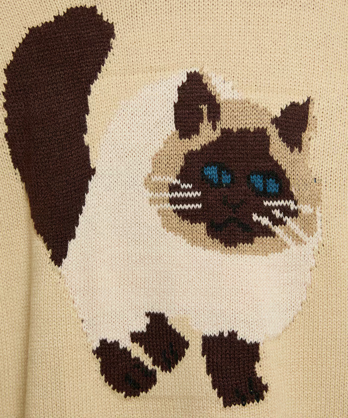 Various Cat Design Knit Limited Edition