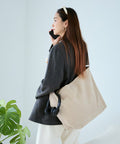 Custom ECO SUEDE SHOULDER BAG Eco Suede Shoulder Bag - Beige