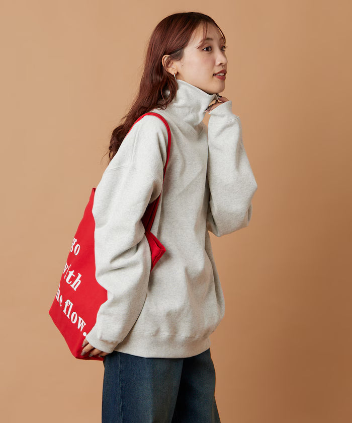 12oz Heavyweight Big Silhouette Turtle Neck Sweatshirt [Limited Edition]