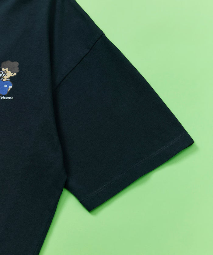 [Starting sale on May 22 at 12:00] kaoyorinakami × FREAK'S STORE/ Kaoyorinakami limited edition soccer ball boy Tee