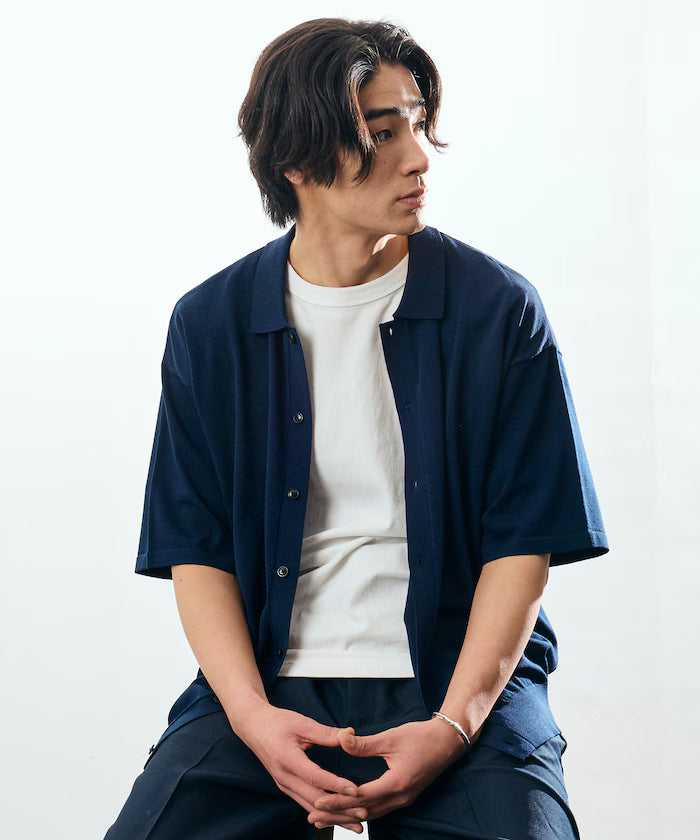 Relax Fit Relax Fit Cool Touch Polo Color Short Sleeve Knit Shirt [Limited Edition]