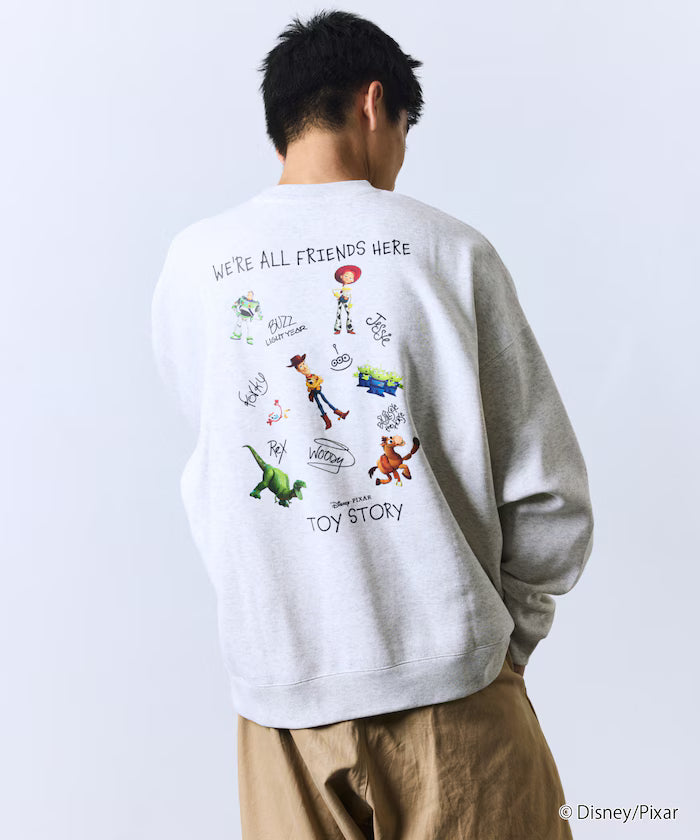 TOY STORY / Toy Story / Exclusive Back Print Crew Neck Sweat / RANDOM [Limited Edition]