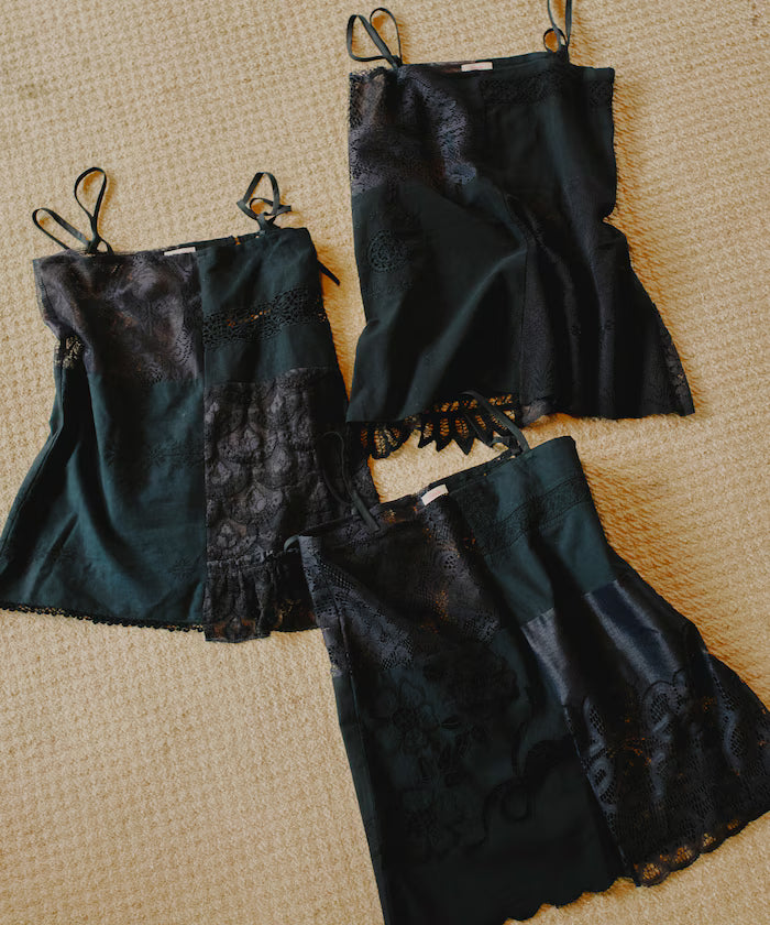 Remake Vintage Lace Patchwork Camisole